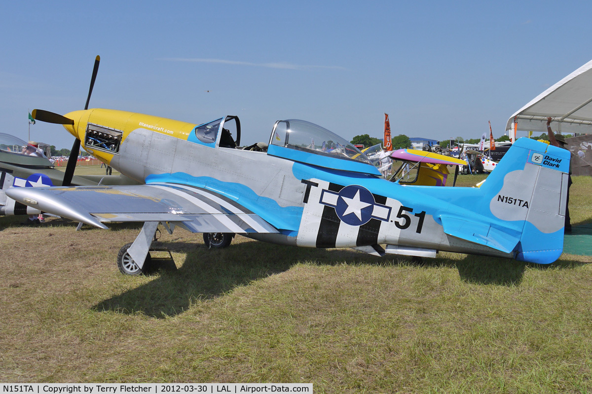 N151TA, Titan T-51 Mustang C/N M04SV6SOHK0027, At 2012 Sun N Fun