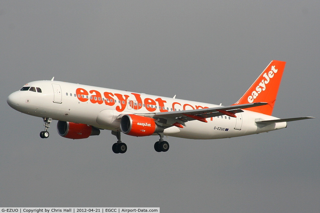 G-EZUO, 2012 Airbus A320-214 C/N 5052, easyJet