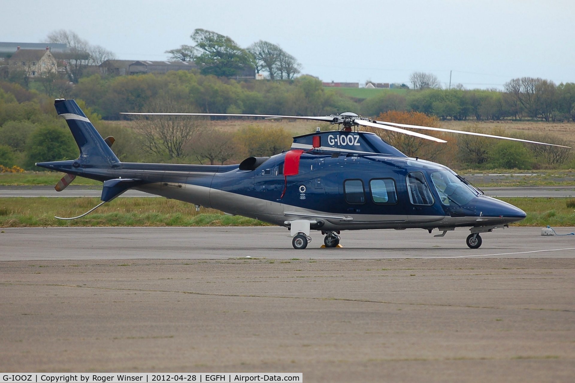 G-IOOZ, 2008 Agusta A-109S Grand C/N 22090, Visiting Agusta Grand helicopter.