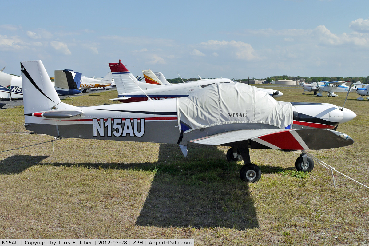 N15AU, Zenith CH-601 XL C/N 6-6599, At Zephyrhills Municipal Airport, Florida