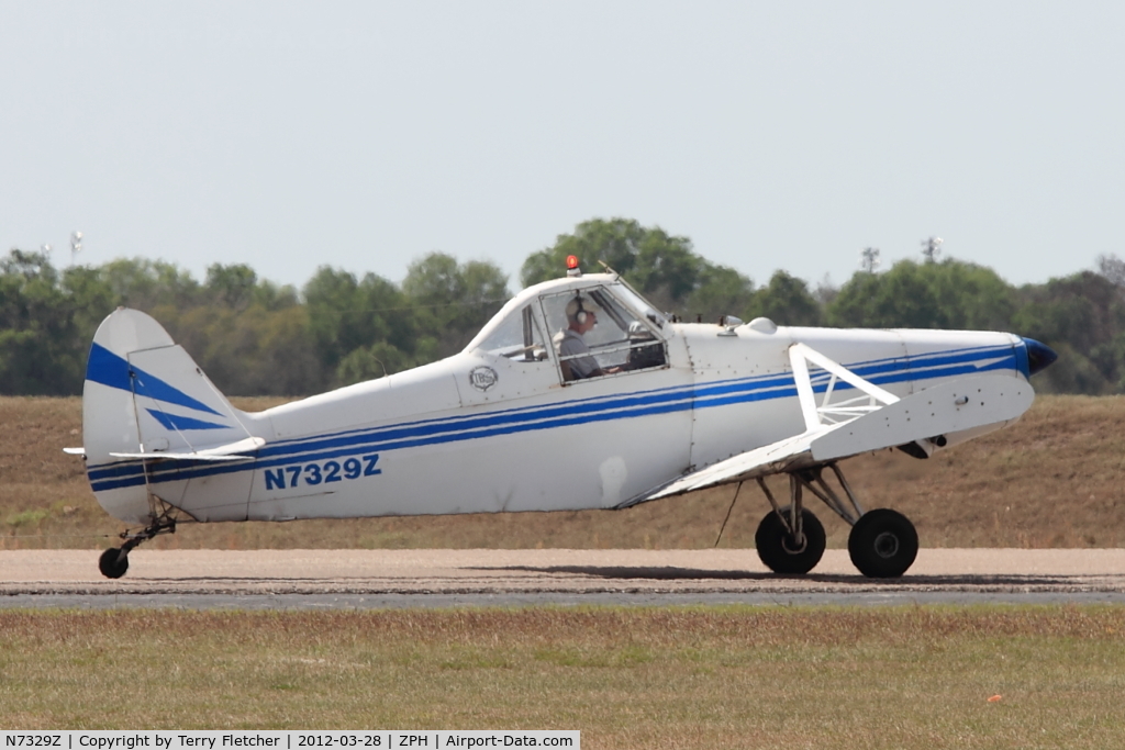 N7329Z, 1965 Piper PA-25-235 C/N 25-3279, At Zephyrhills Municipal Airport, Florida