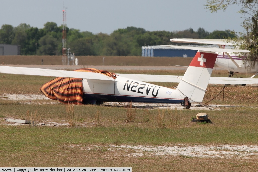 N22VU, 1975 Pilatus B4-PC11 C/N 198, At Zephyrhills Municipal Airport, Florida