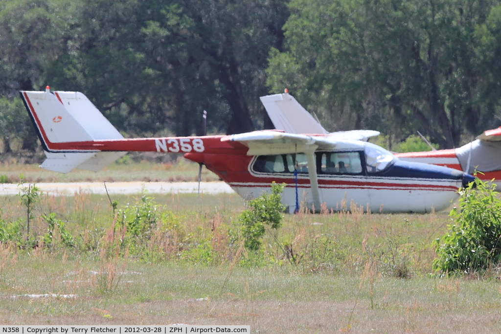N358, 1967 Cessna 337B Super Skymaster C/N 337-0737, At Zephyrhills Municipal Airport, Florida