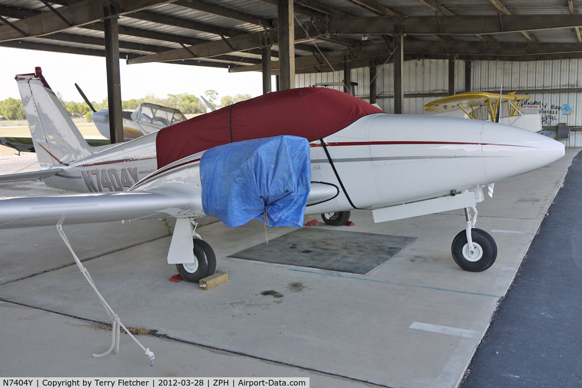 N7404Y, 1964 Piper PA-30 Twin Comanche C/N 30-463, At Zephyrhills Municipal Airport, Florida