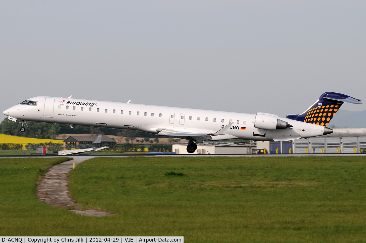 D-ACNQ, 2010 Bombardier CRJ-900LR (CL-600-2D24) C/N 15260, eurowings
