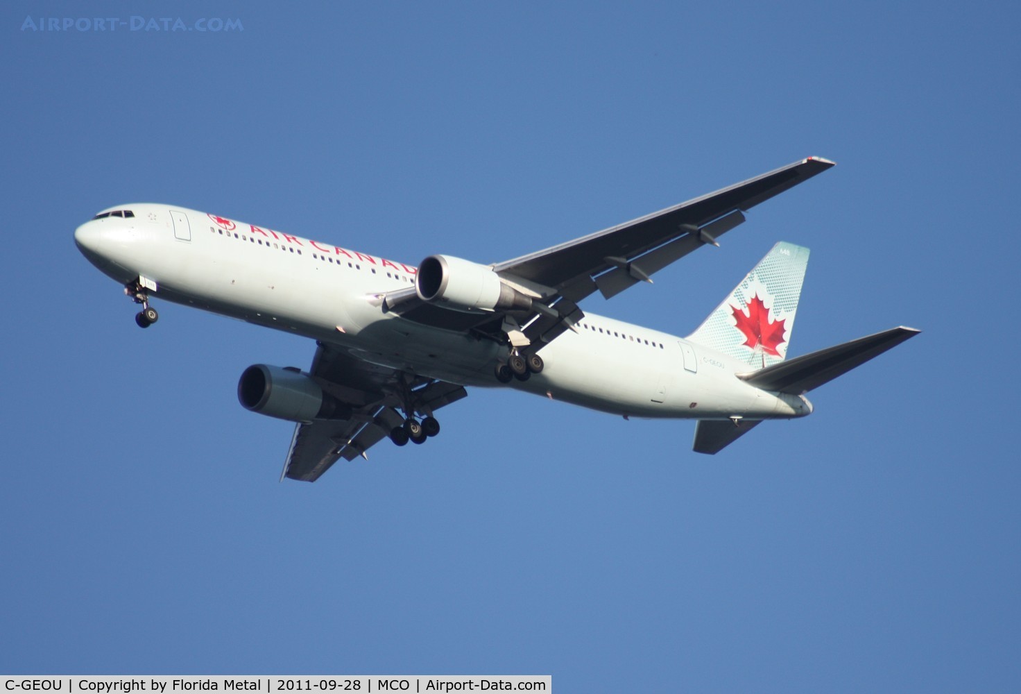 C-GEOU, 1999 Boeing 767-375 C/N 30108, Air Canada 767-300