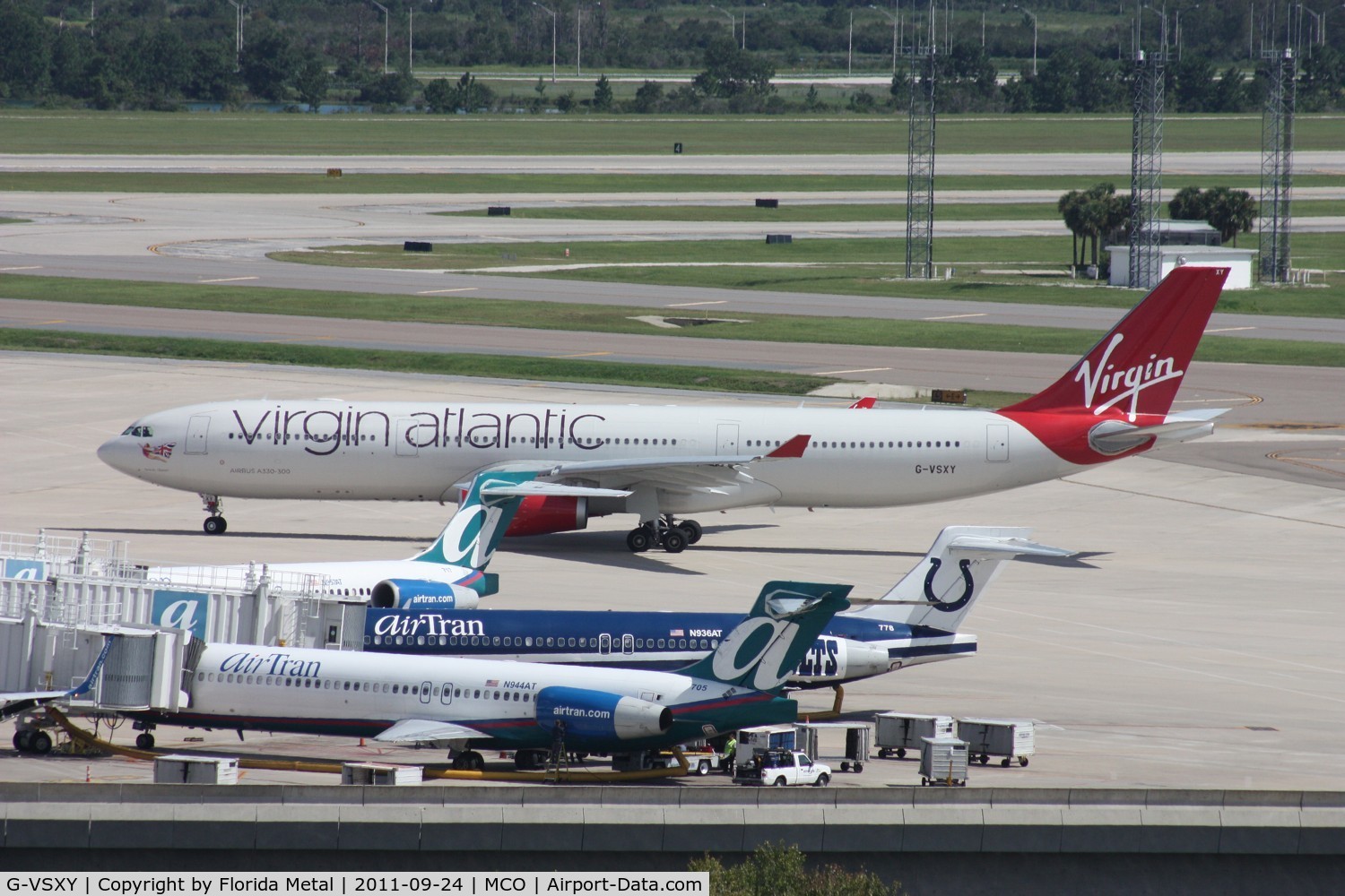 G-VSXY, 2010 Airbus A330-343X C/N 1195, Virgin A330