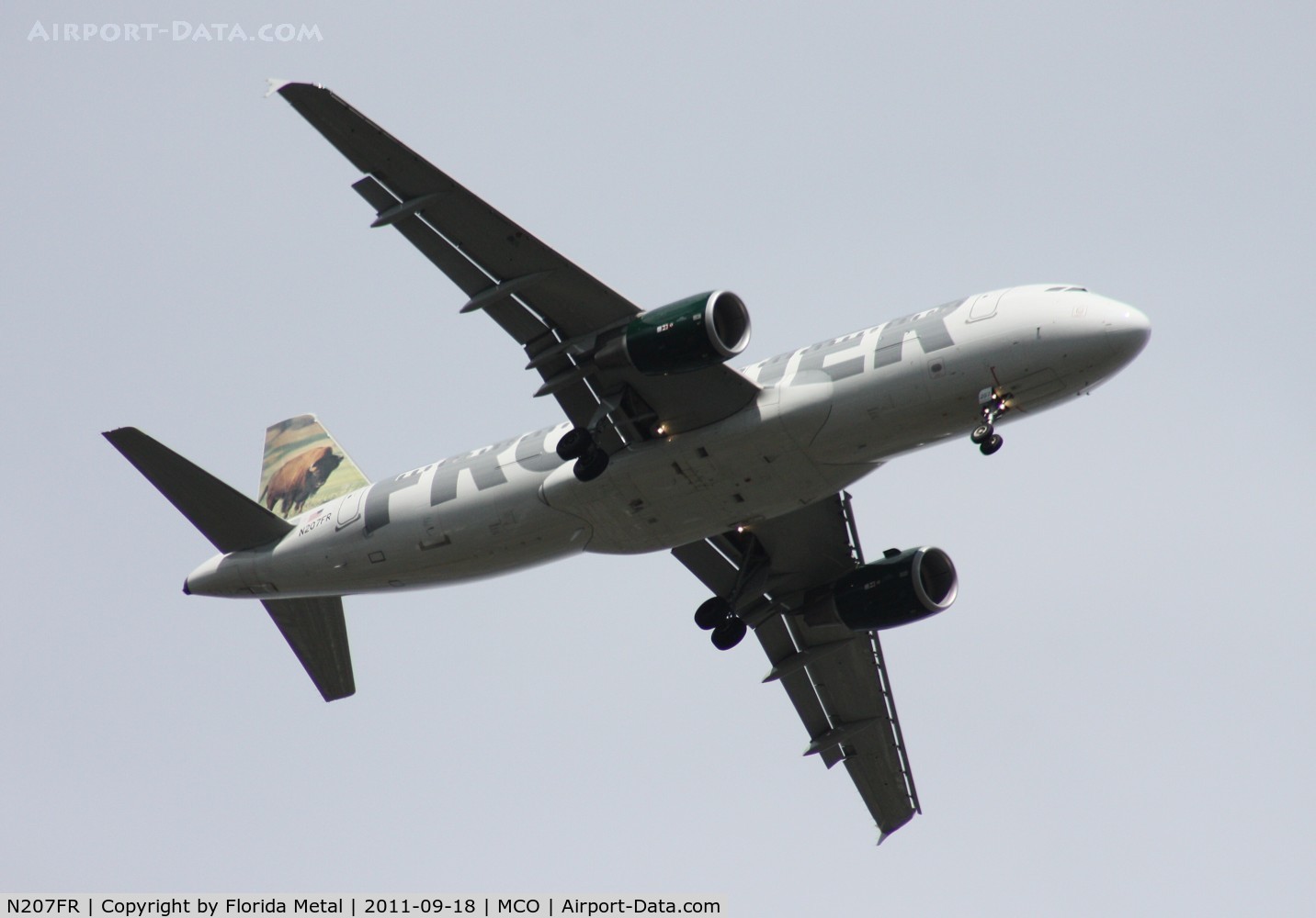 N207FR, 2010 Airbus A320-214 C/N 4307, 