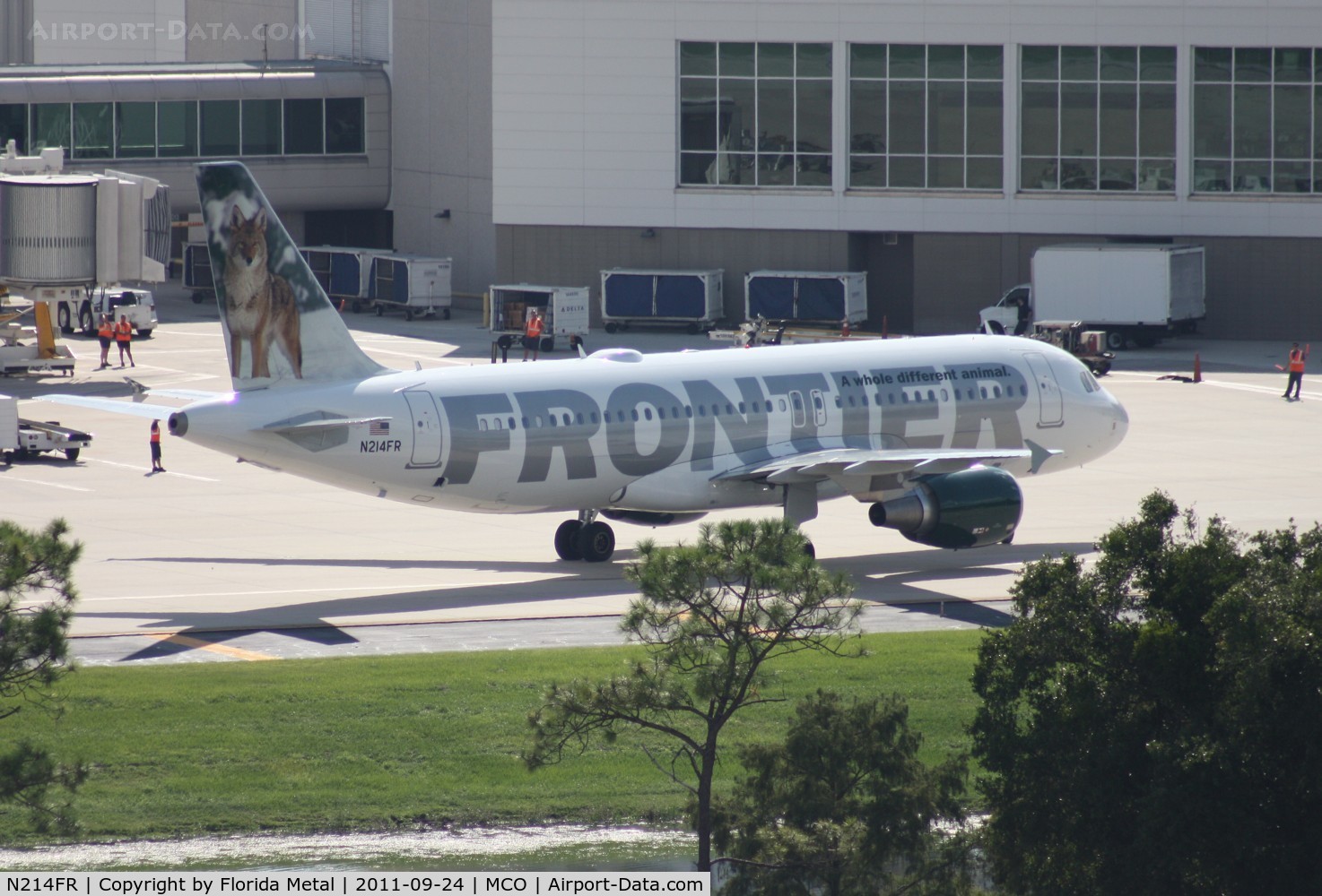 N214FR, Airbus A320-214 C/N 4727, Frontier 