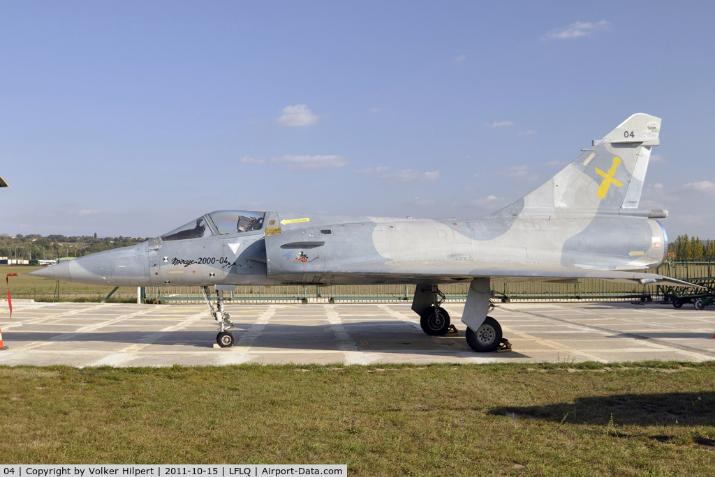 04, Dassault Mirage 2000 C/N 04, at Montelimar Museum