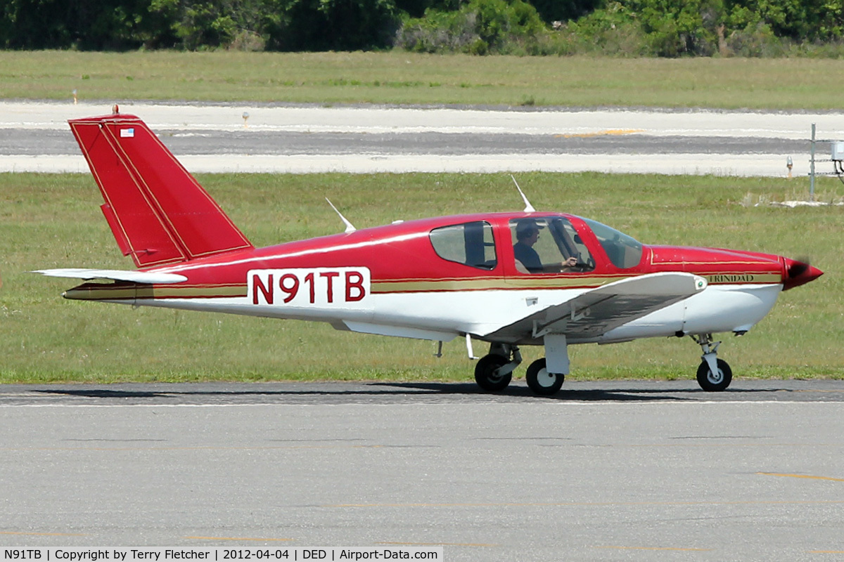 N91TB, 1985 Socata TB-20 Trinidad C/N 540, At Deland Airport, Florida