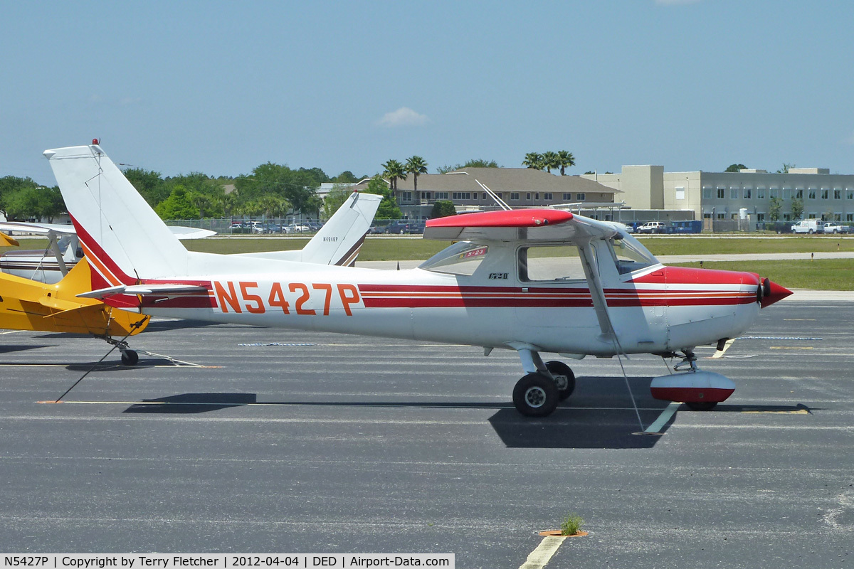 N5427P, 1981 Cessna 152 C/N 15284945, At Deland Airport, Florida