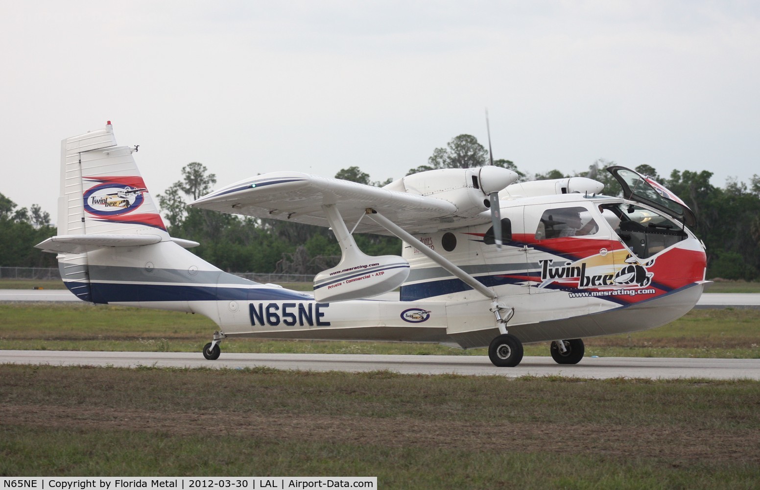 N65NE, 1986 STOL Aircraft UC-1 Twin Bee C/N 023, Twin Seabee