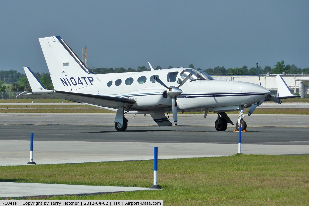 N104TP, 1979 Cessna 421C Golden Eagle C/N 421C0635, At Space Coast Regional Airport , Florida