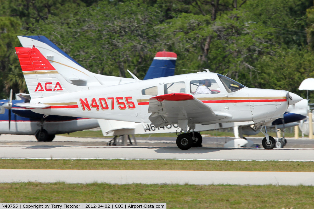 N40755, Piper PA-28-151 C/N 28-7415079, At Merritt Island Airport, Merritt Island FL USA