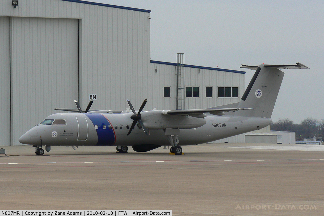 N807MR, Bombardier DHC-8-315 Dash 8 C/N 663, At Meacham Field - Fort Worth, TX