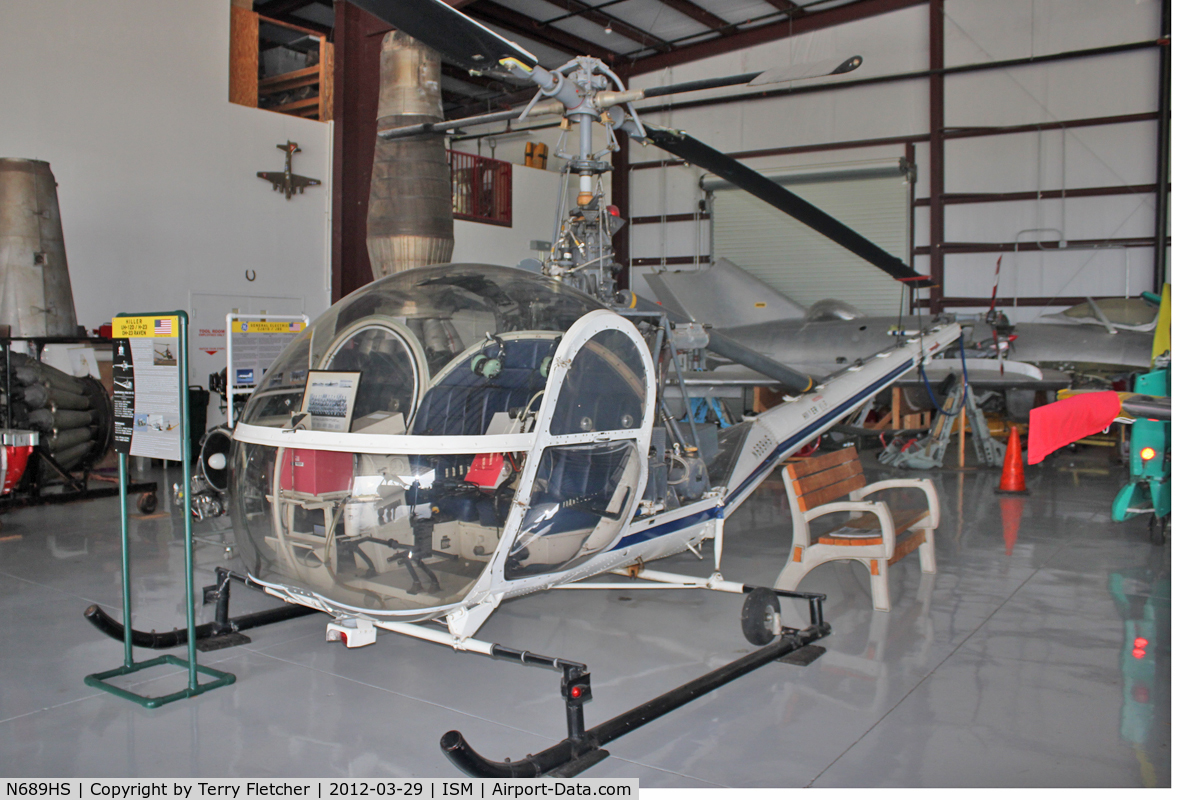 N689HS, 1959 Hiller UH-12D C/N 1169, At Kissimmee Gateway Airport, Florida