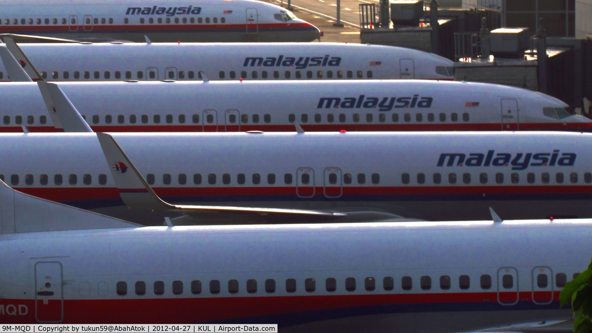 9M-MQD, Boeing 737-4H6 C/N 26461, Malaysia Airlines