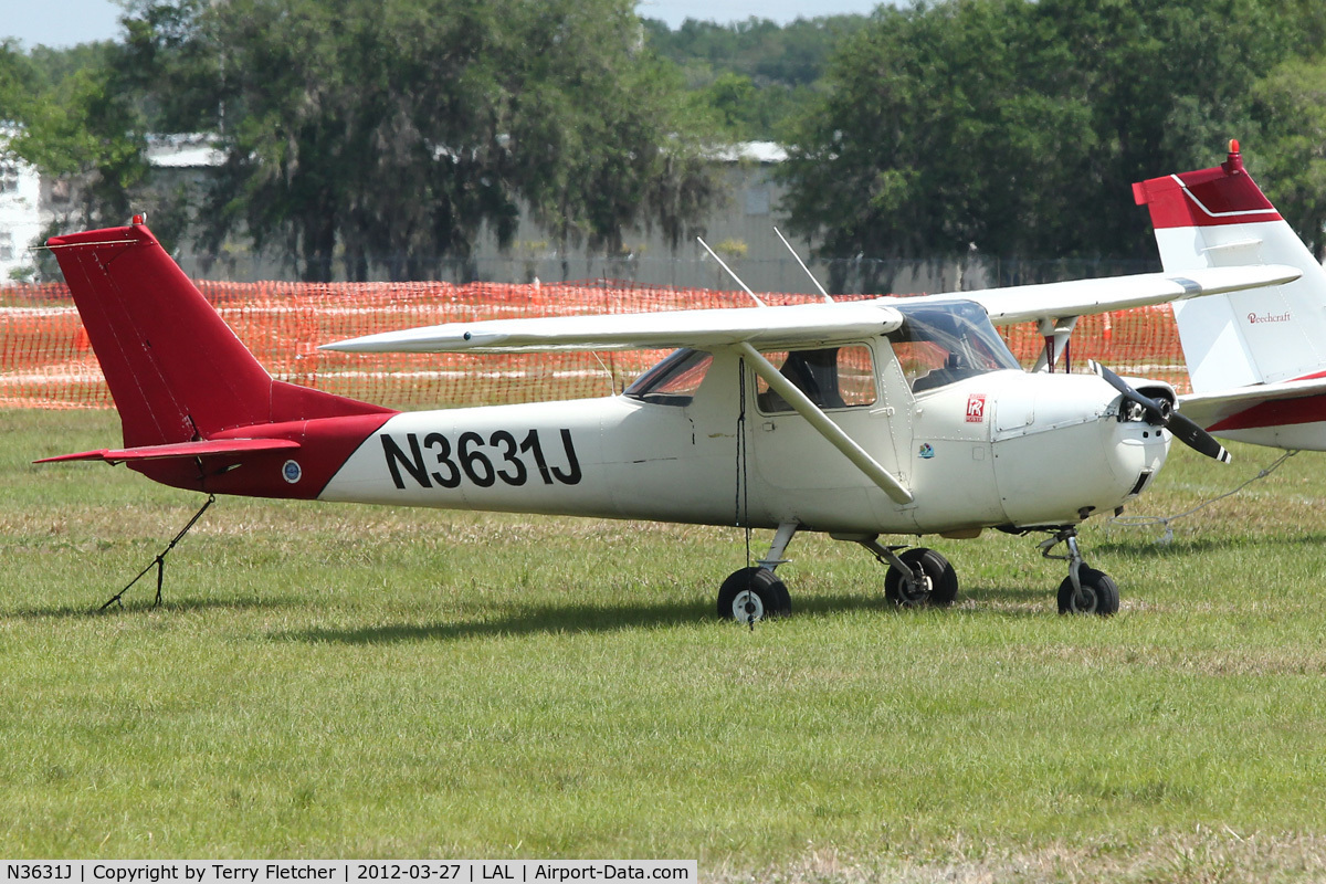 N3631J, 1966 Cessna 150G C/N 15064931, At 2012 Sun N Fun at Lakeland , Florida