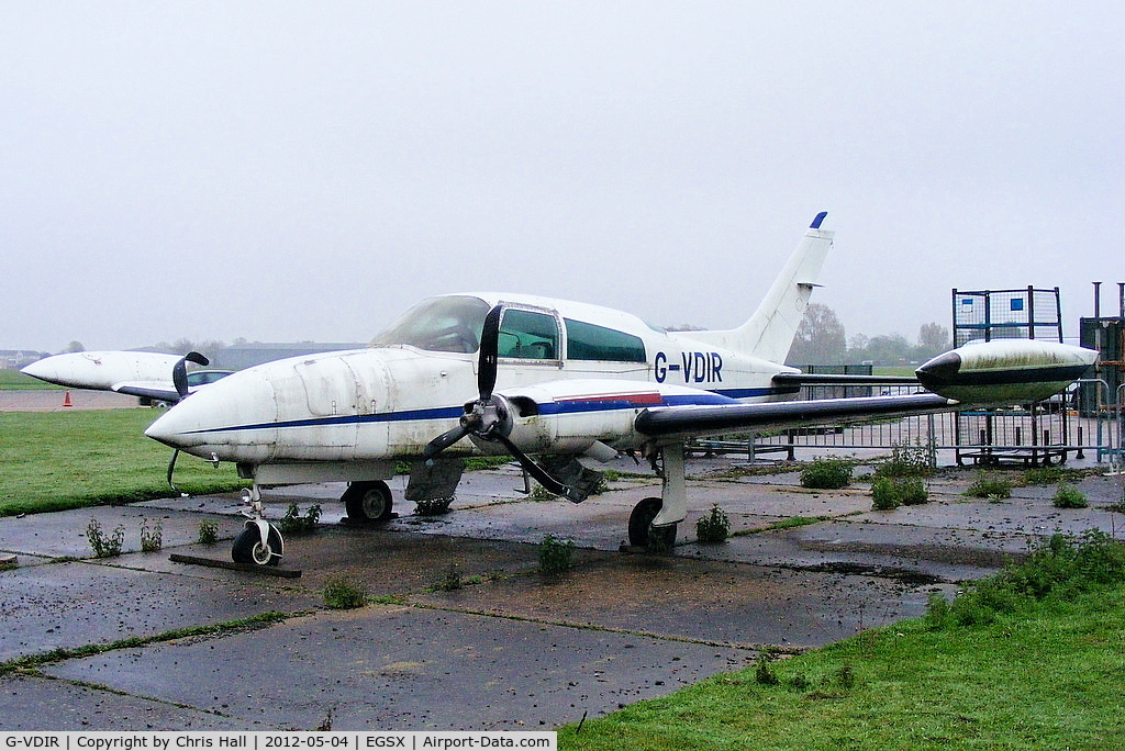 G-VDIR, 1975 Cessna T310R C/N 310R-0211, one of the many wreaks at North Weald