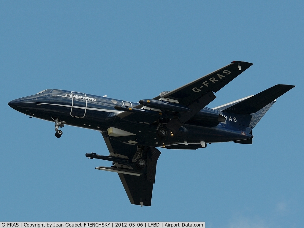 G-FRAS, 1967 Dassault Falcon (Mystere) 20DC C/N 82, landing 23