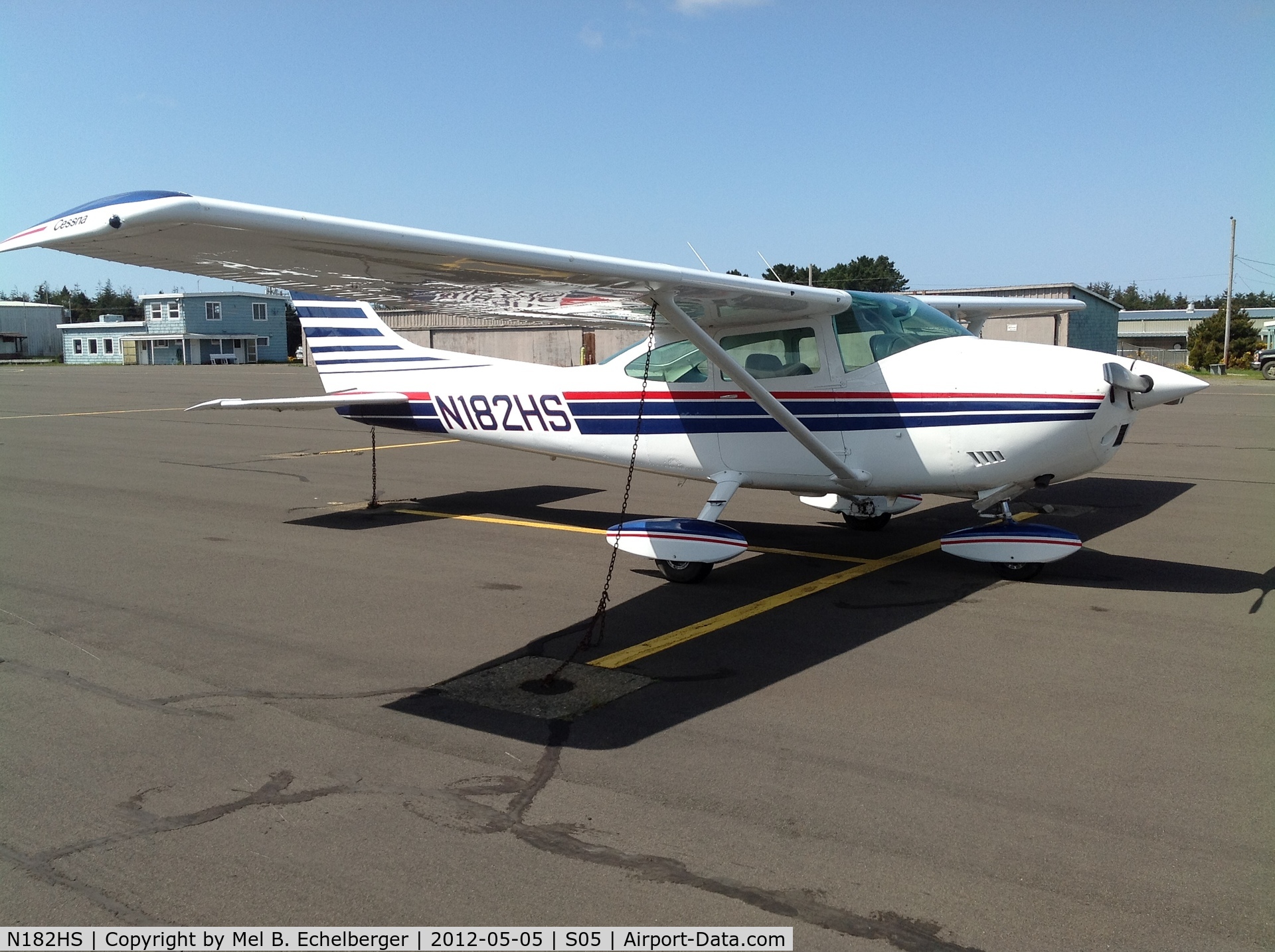 N182HS, 1973 Cessna 182P Skylane C/N 18262701, Bandon Oregon (S05)