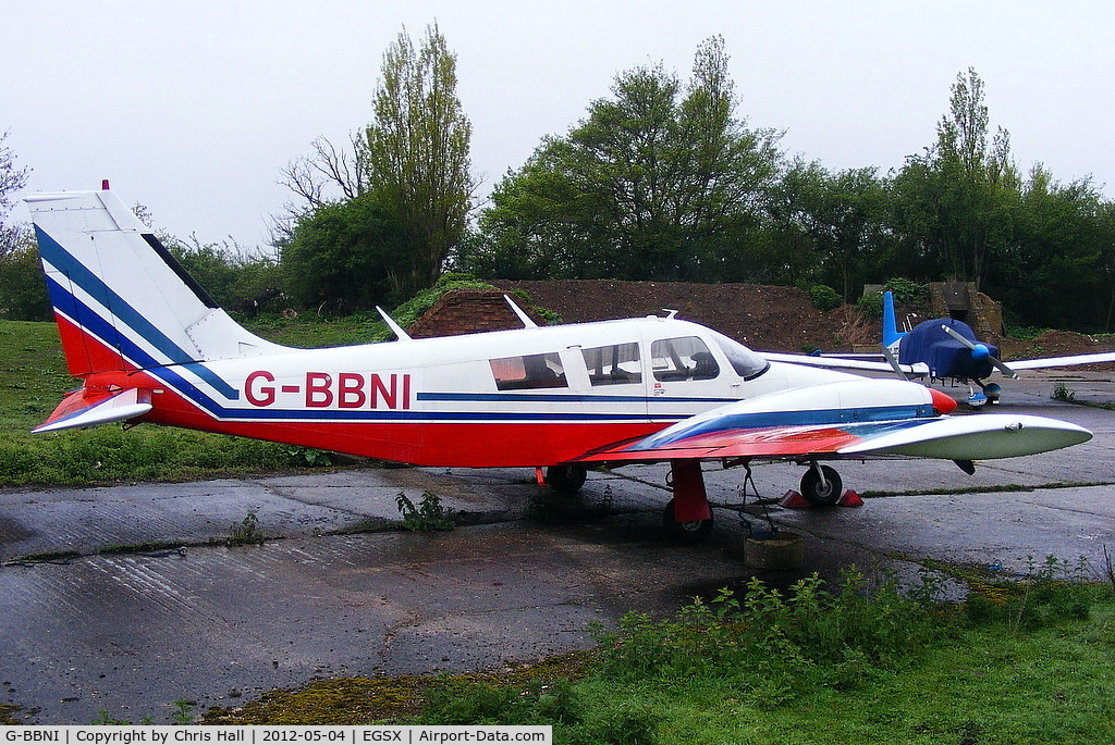 G-BBNI, 1973 Piper PA-34-200 Seneca C/N 34-7350312, North Weald resident