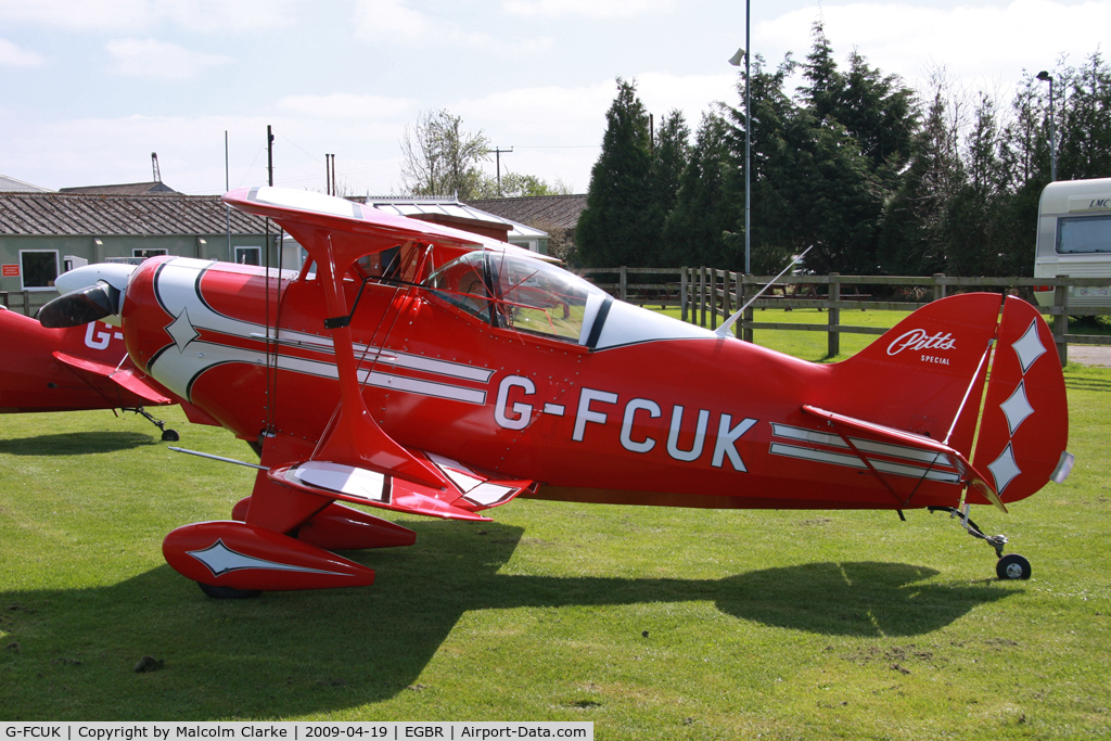 G-FCUK, 1974 Pitts S-1C Special C/N 02 (G-FCUK), Pitts S-1C, Breighton Airfield, April 2009.