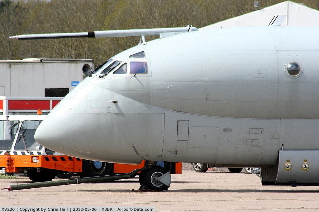 XV226, 1968 Hawker Siddeley Nimrod MR.2 C/N 8001, at the Cold War Jets open day, Bruntingthorpe