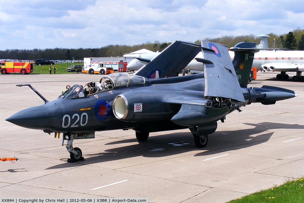 XX894, 1975 Hawker Siddeley Buccaneer S.2B C/N B3-03-74, at the Cold War Jets open day, Bruntingthorpe
