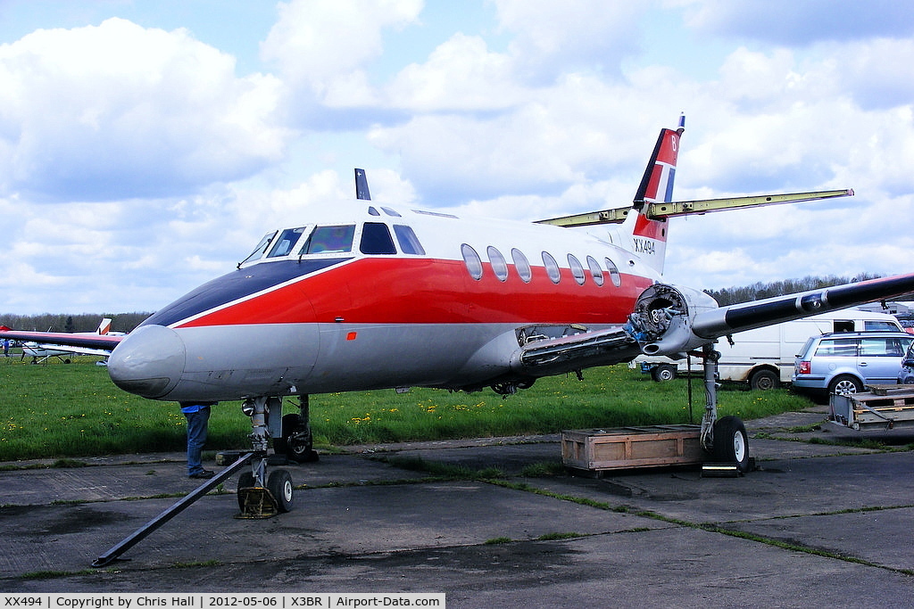 XX494, 1975 Scottish Aviation HP-137 Jetstream T.1 C/N 422, at the Cold War Jets open day, Bruntingthorpe