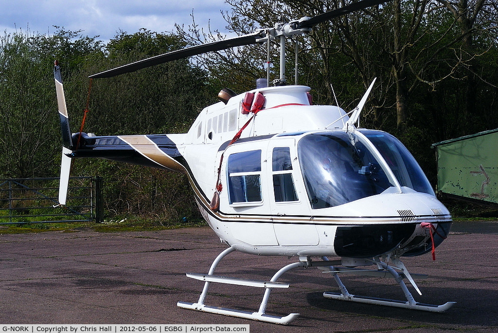 G-NORK, 1982 Bell 206B JetRanger III C/N 3615, Privately owned