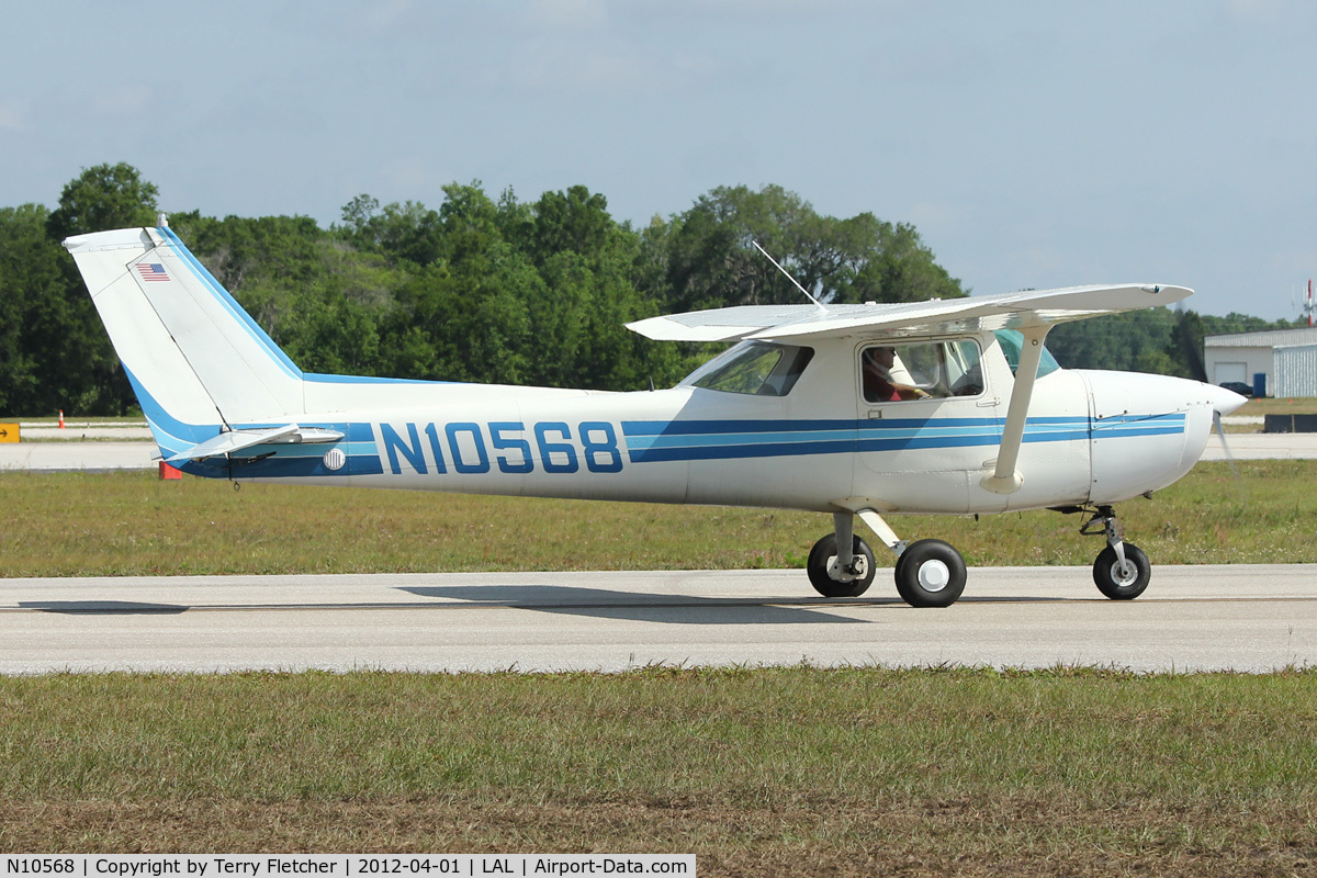 N10568, 1973 Cessna 150L C/N 15074914, At 2012 Sun N Fun