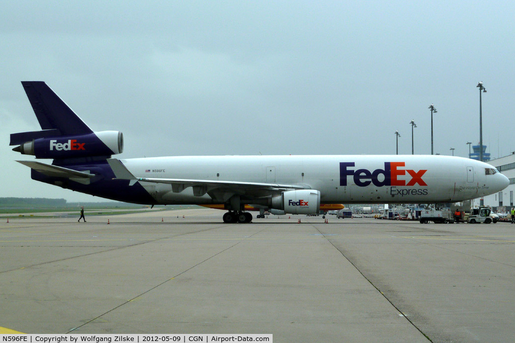 N596FE, 1993 McDonnell Douglas MD-11F C/N 48554, visitor