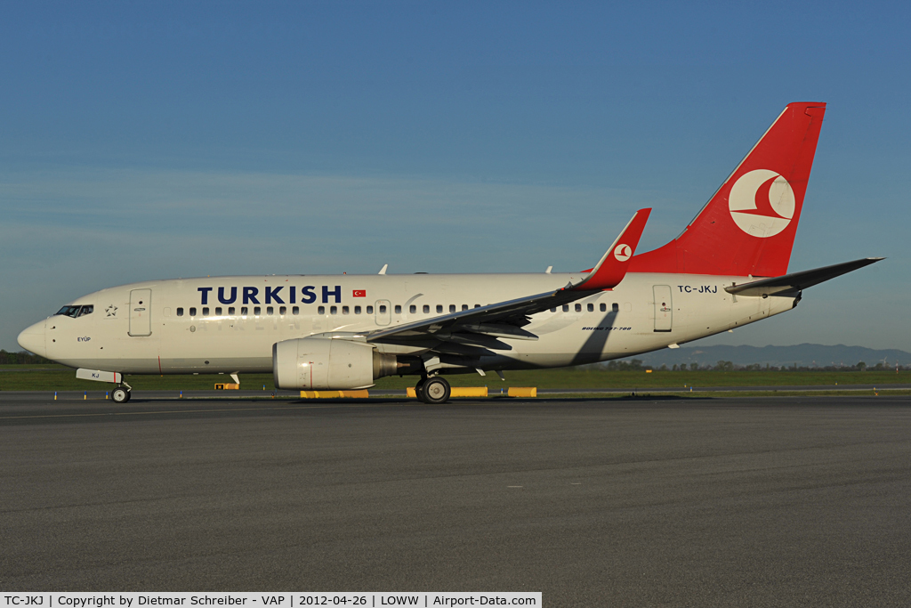 TC-JKJ, 2005 Boeing 737-752 C/N 34297, Turkish Boeing 737-700