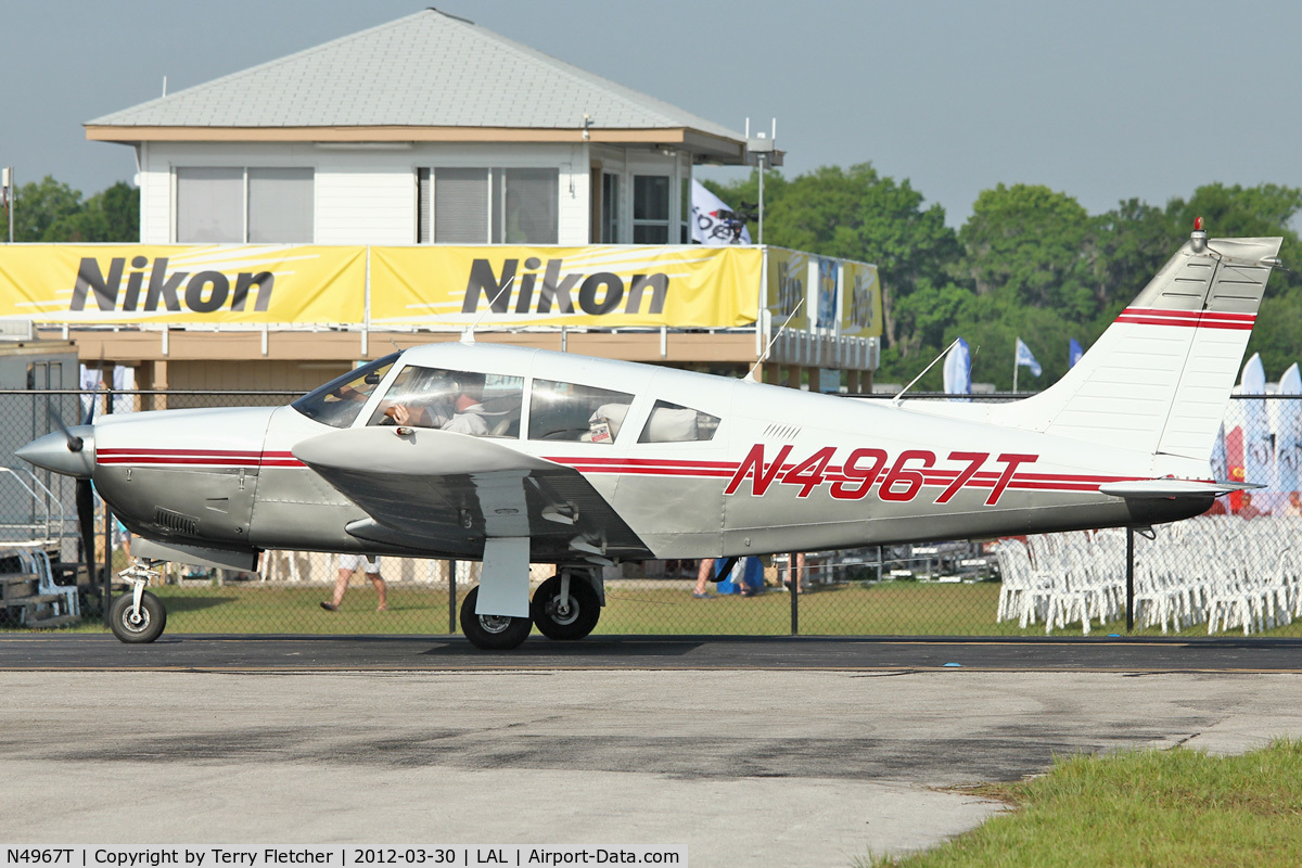 N4967T, 1972 Piper PA-28R-200 C/N 28R-7235164, At 2012 Sun N Fun