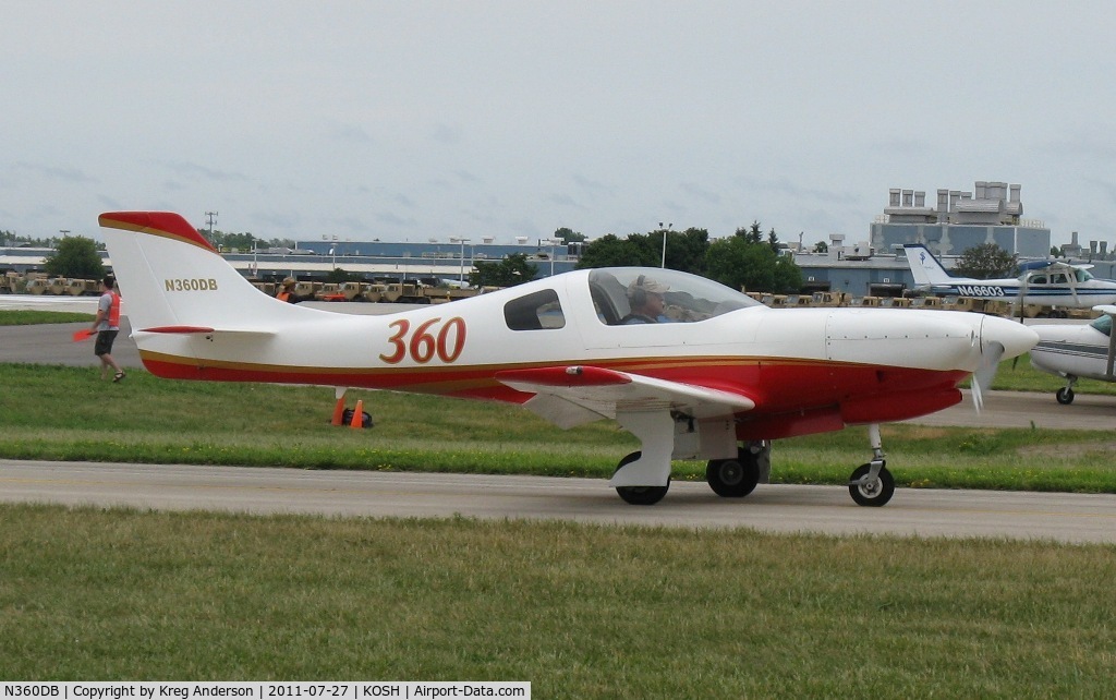 N360DB, 1996 Lancair 320 C/N 252, EAA AirVenture 2011