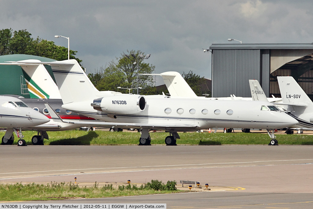 N763DB, 1989 Gulfstream Aerospace G-IV C/N 1114, 1989 Gulfstream Aerospace G-IV, c/n: 1114 at Luton