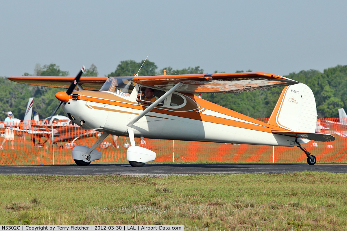 N5302C, 1950 Cessna 140A C/N 15422, At 2012 Sun N Fun