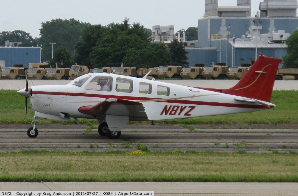 N8YZ, 1980 Beech A36 Bonanza 36 C/N E1608, EAA AirVenture 2011
