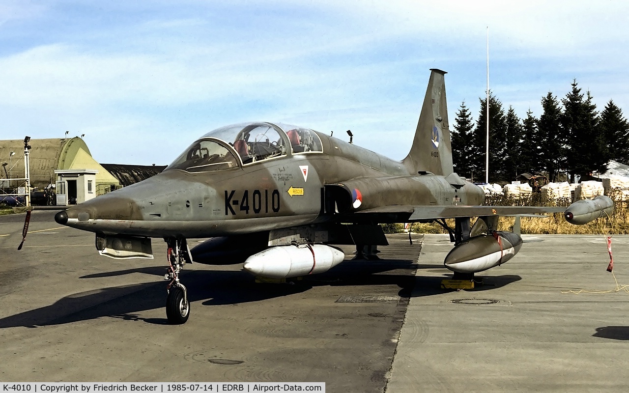 K-4010, 1969 Canadair NF-5B Freedom Fighter C/N 4010, static display