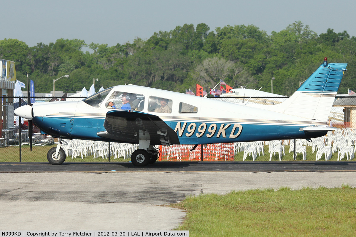 N999KD, Piper PA-28-181 C/N 28-7790181, At 2012 Sun N Fun