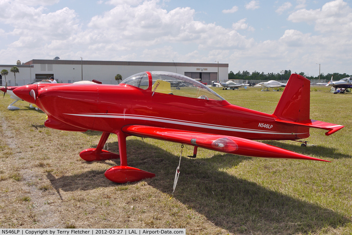 N546LP, Vans RV-8 C/N 82726, At 2012 Sun N Fun