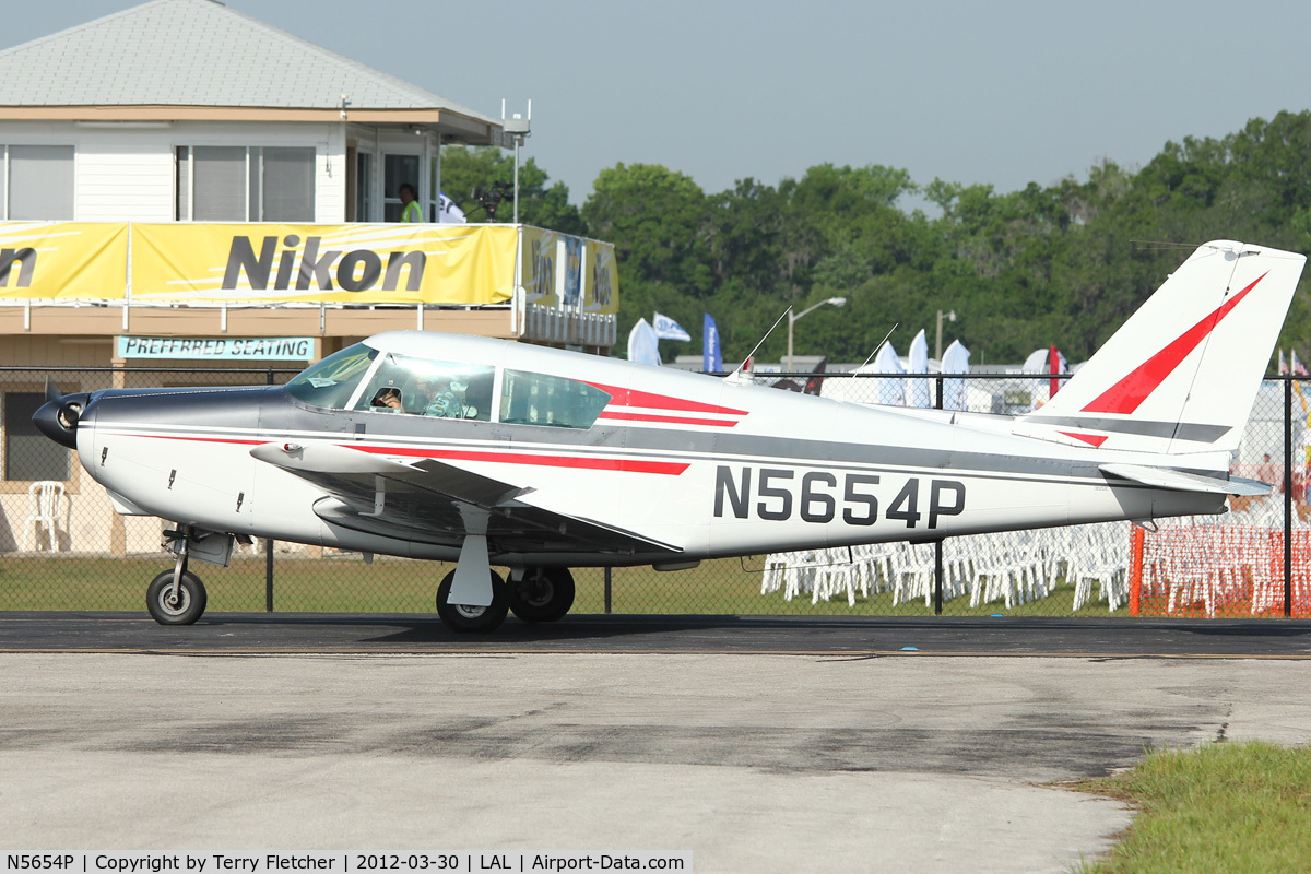 N5654P, 1959 Piper PA-24 C/N 24-725, At 2012 Sun N Fun