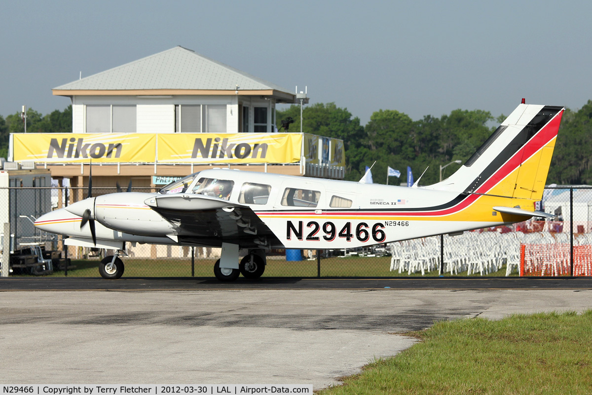 N29466, 1979 Piper PA-34-200T Seneca II C/N 34-7970257, At 2012 Sun N Fun