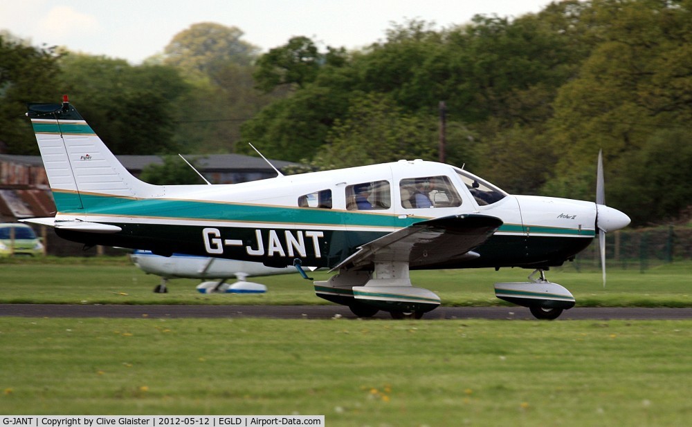 G-JANT, 1983 Piper PA-28-181 Cherokee Archer II C/N 28-8390075, Ex: N4297J > G-JANT - Originally owned to; Janair Services Ltd in February 1987 and re-named to; Janair Aviation Ltd in May 1989