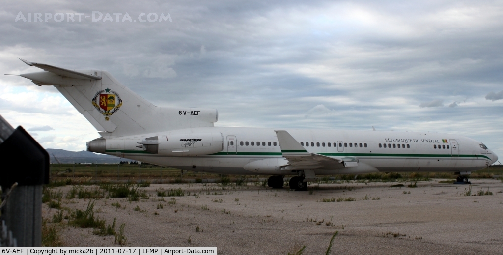 6V-AEF, 1975 Boeing 727-2M1 C/N 21091, Parked
