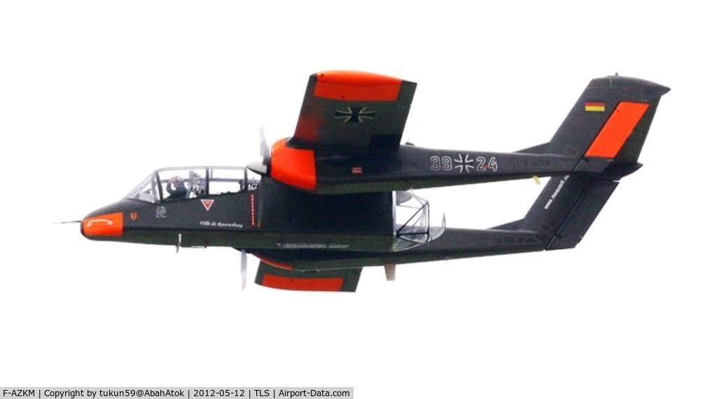 F-AZKM, 1971 North American OV-10B Bronco C/N 338-9 (305-65), Airexpo 2012