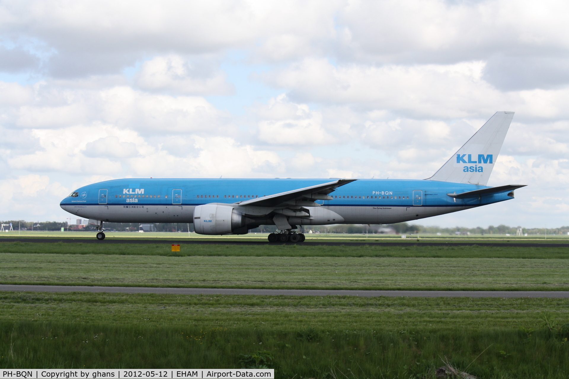 PH-BQN, 2006 Boeing 777-206/ER C/N 32720, Klm Asia