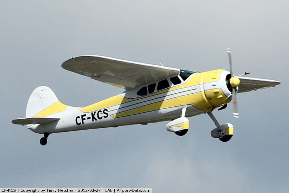 CF-KCS, 1947 Cessna 195 C/N 7034, At 2012 Sun N Fun